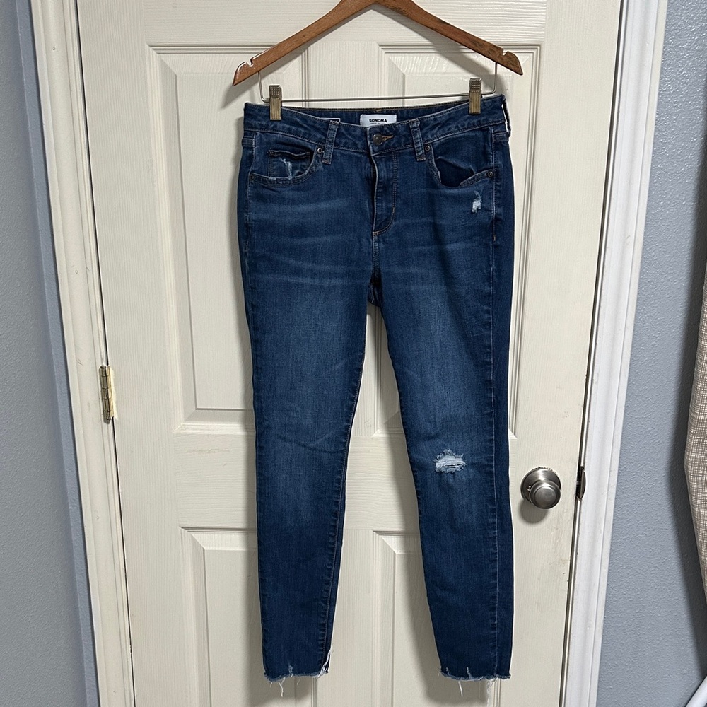 Sonoma Dark Blue Skinny Jeans
